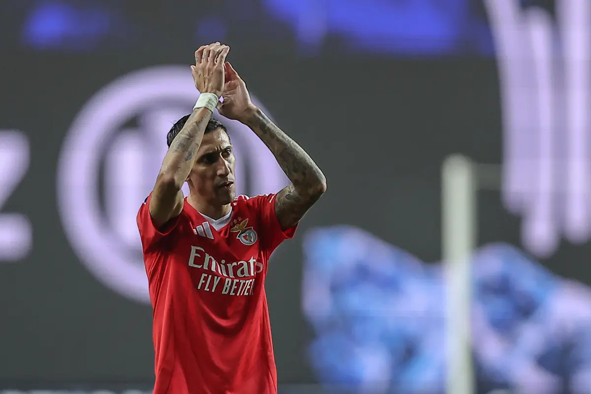 Imagem de contexto do artigo Di María despede-se do Benfica: "Cheguei sem saber o que poderia acontecer..."