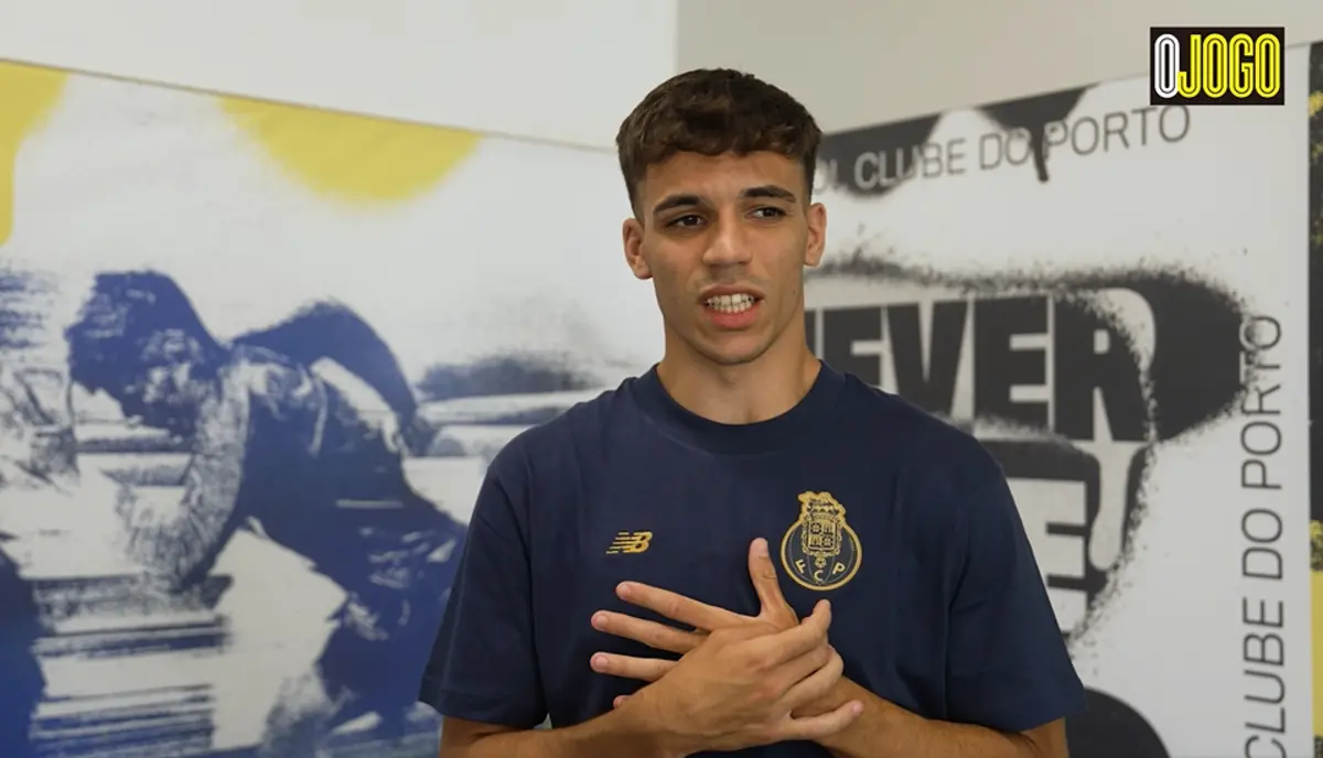 Imagem de contexto do artigo Gabri Veiga: "Não esperava que os adeptos me apoiassem daquela maneira"