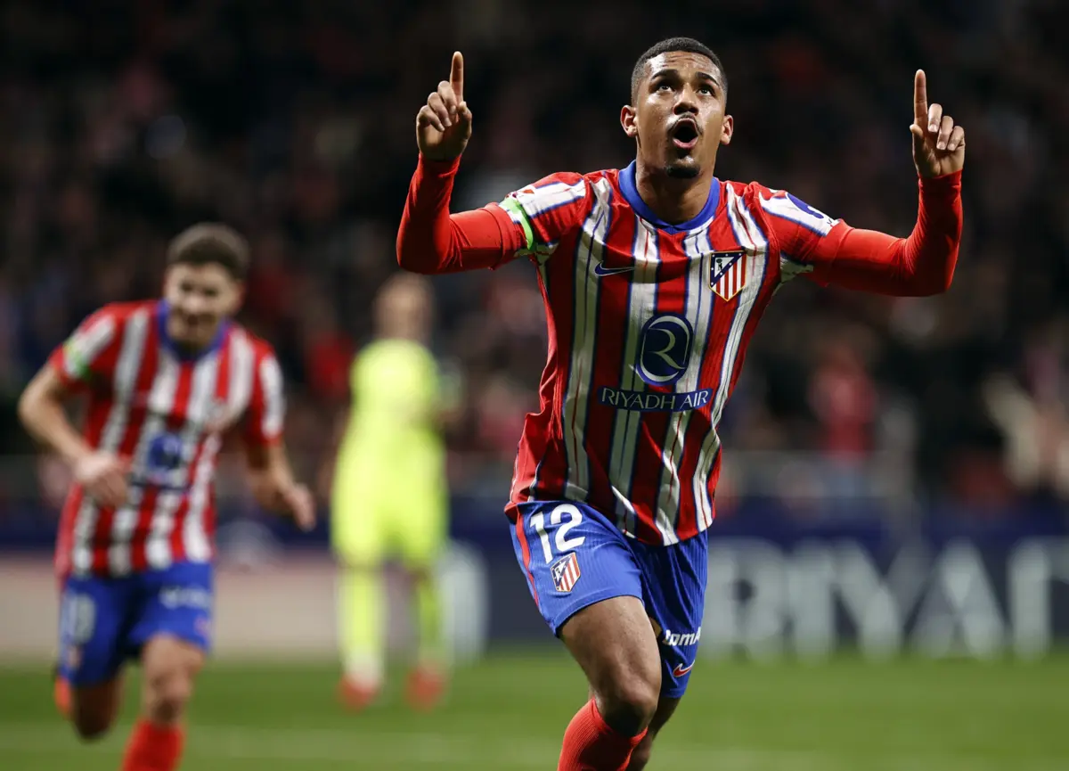 Samuel Lino (créditos: Atlético de Madrid)