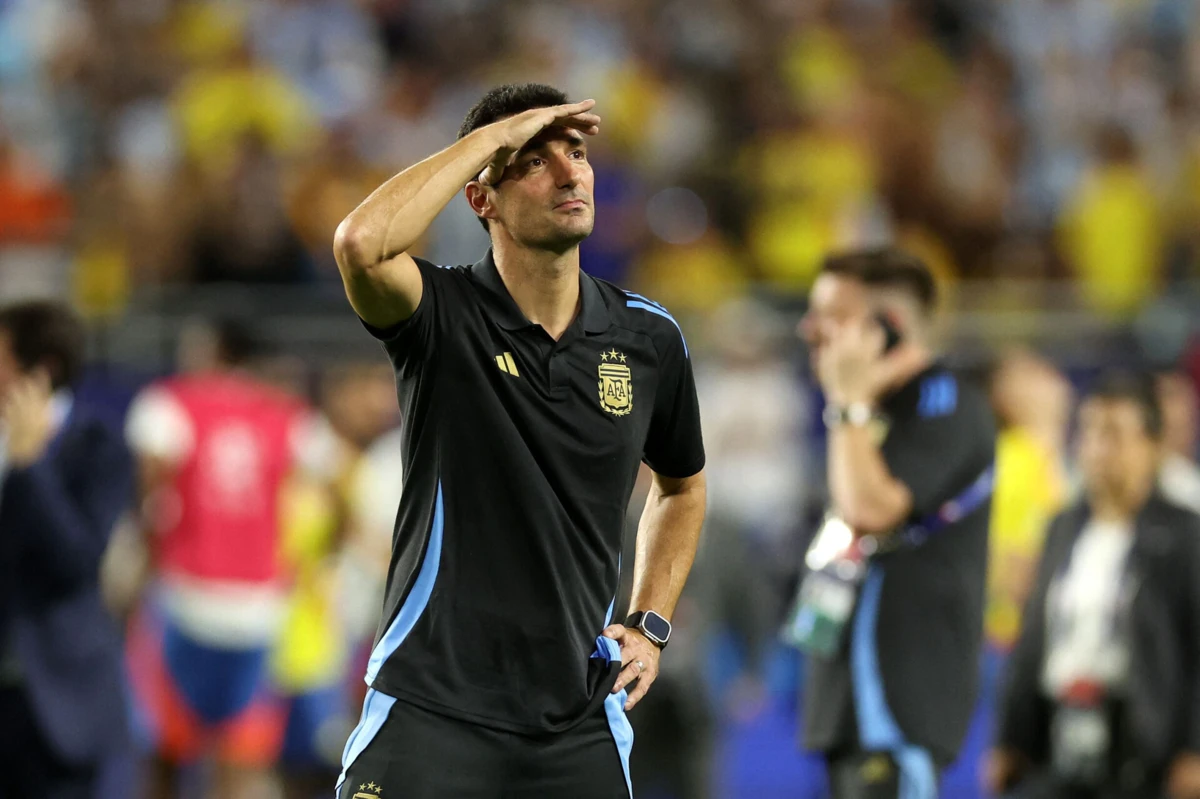 Lionel Scaloni (CHARLY TRIBALLEAU / AFP)