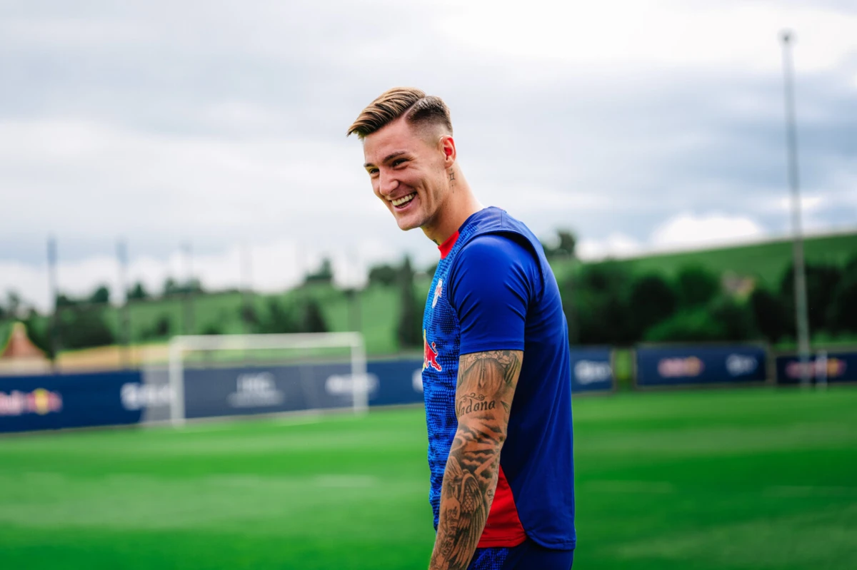 Benjamin Sesko (Créditos: RB Leipzig)