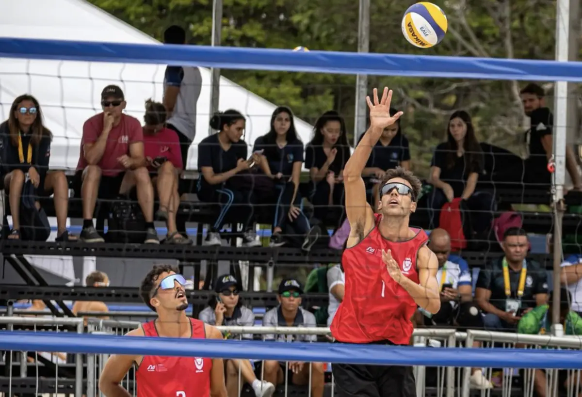 Imagem de contexto do artigo Pedrosa e Campos caem nas "meias" do Mundial Universitário de voleibol de praia