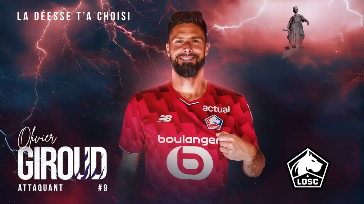 Imagem de contexto do artigo Giroud deixa os Estados Unidos e regressa ao futebol francês