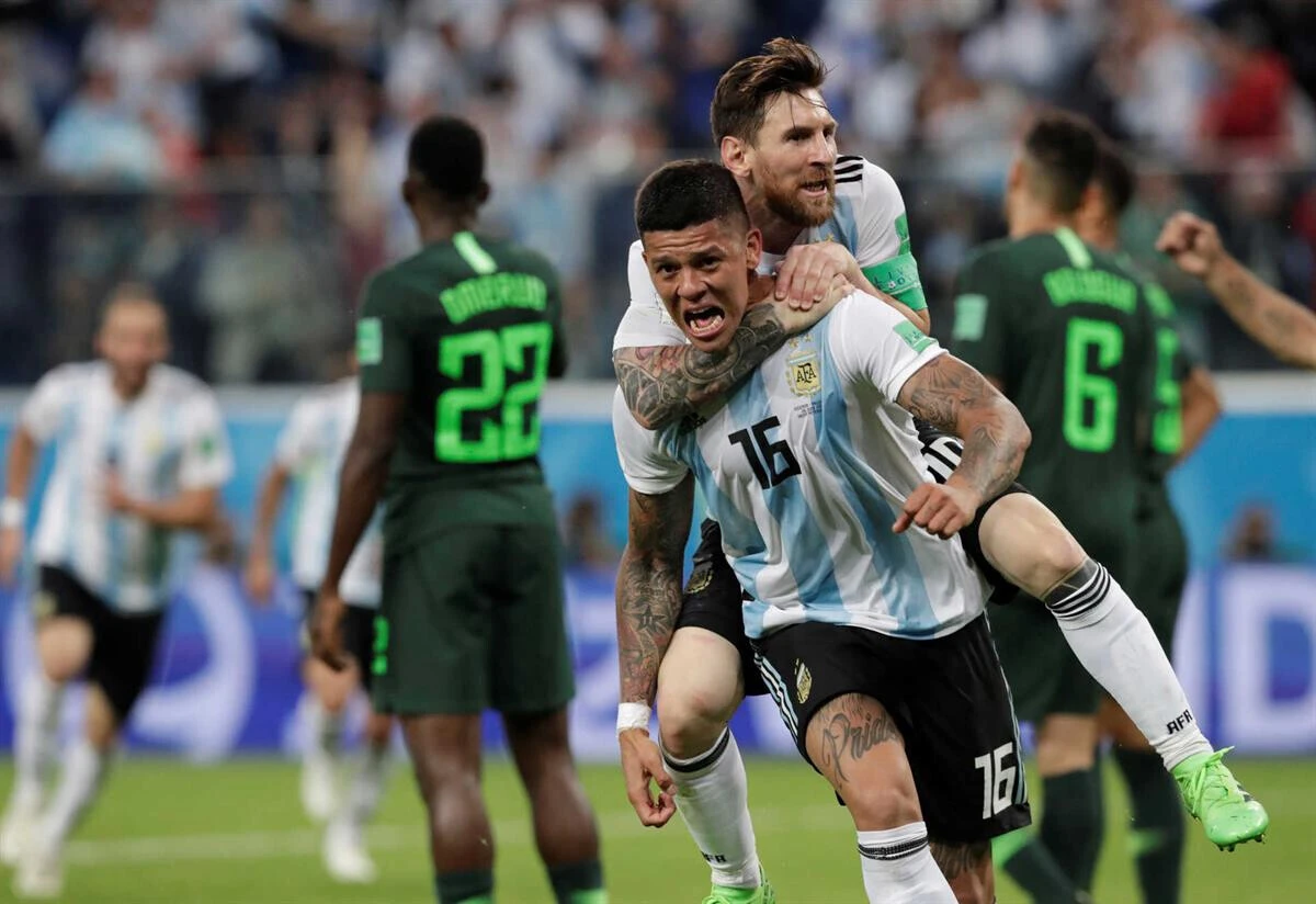 Rojo e Messi