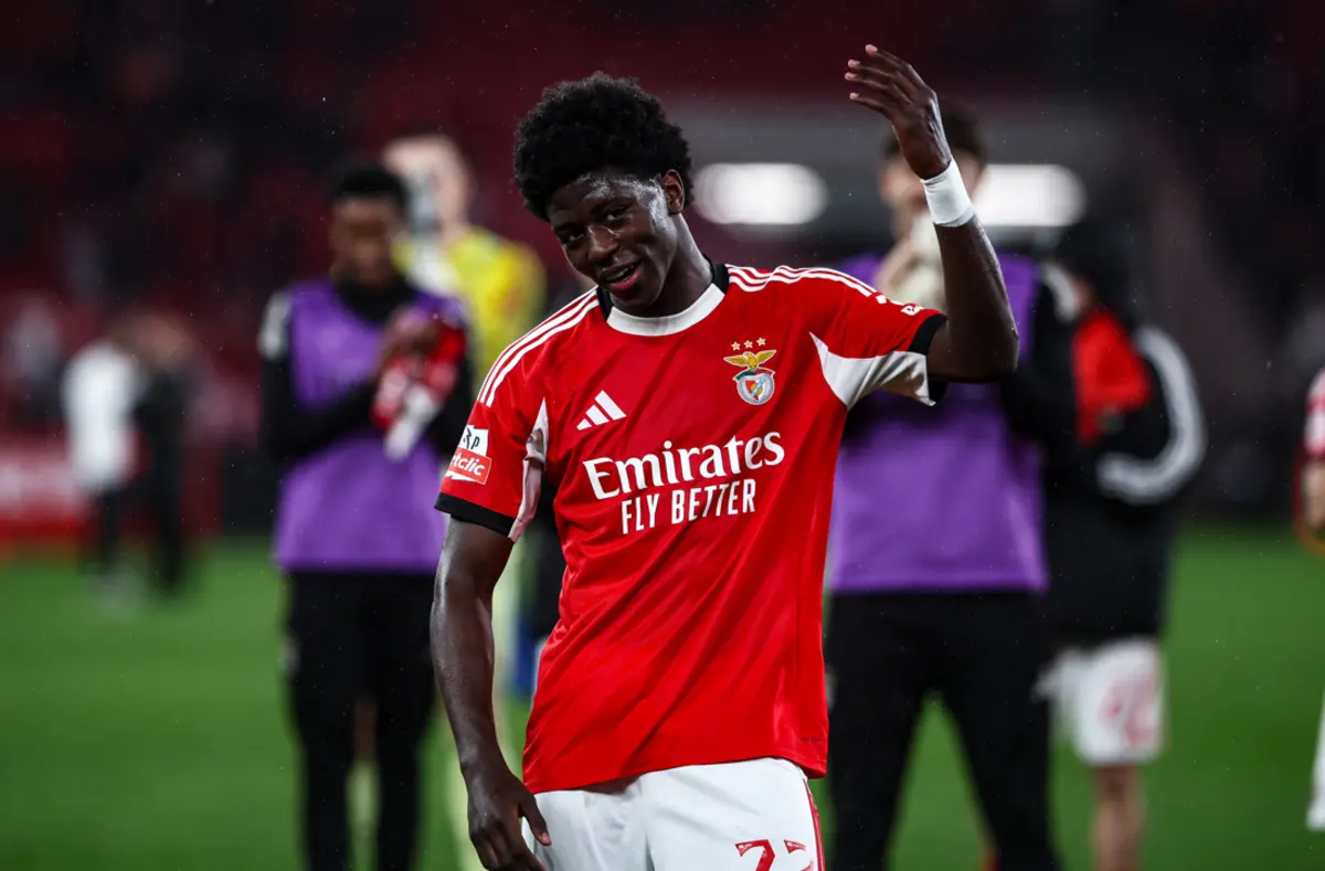 Anísio Cabral foi o herói do Benfica