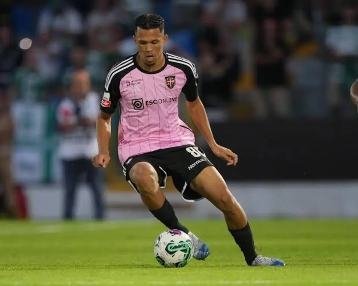 Pablo Roberto, médio do Casa Pia, assinou pelo Fortaleza, do Brasil (créditos: X)