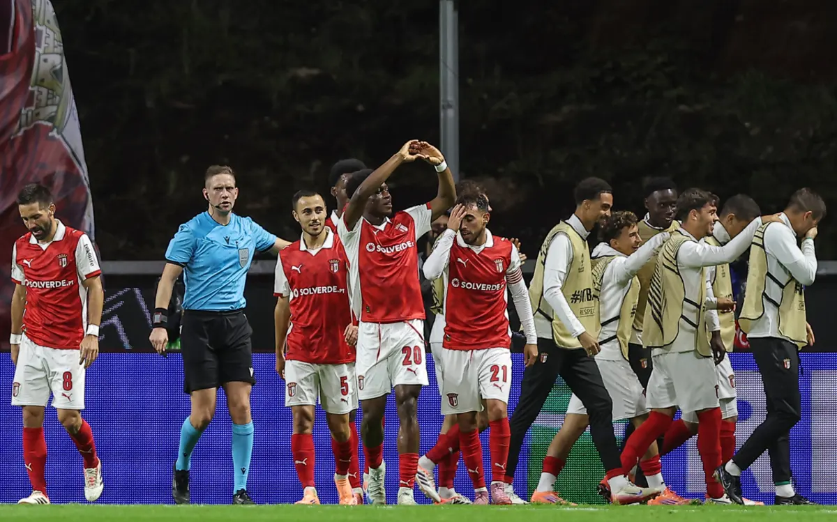 Braga derrotou o Estrela Vermelha