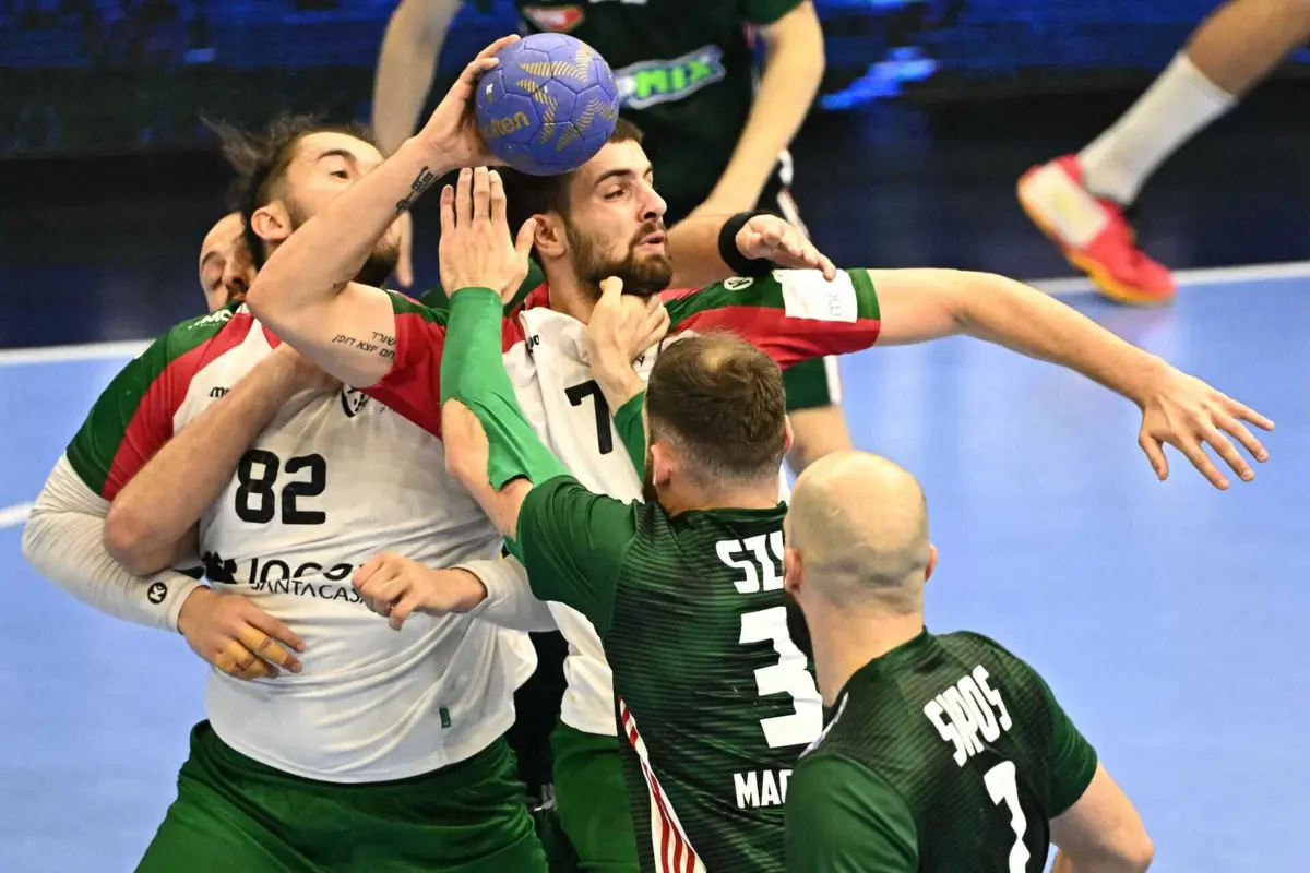 Depois de se ter estreado com um nono lugar em Tóquio'2020, a seleção portuguesa não conseguiu garantir nova presença em Jogos Olímpicos (créditos: Attila KISBENEDEK / AFP)