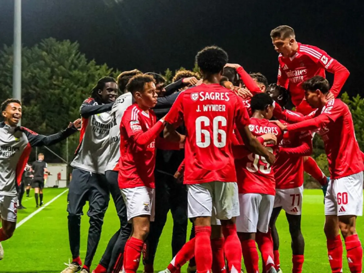 A festa das águias (Reprodução: Liga Portugal)