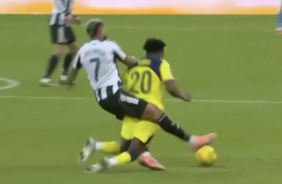 Imagem de contexto do artigo Esta falta de Joelinton sobre Kudus está a dar que falar: a punição foi a mesma para os dois