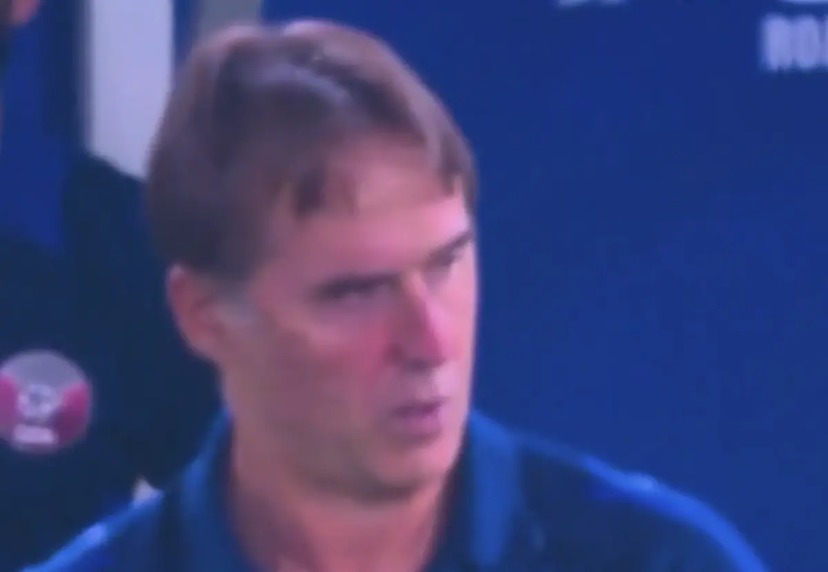 Imagem de contexto do artigo Lopetegui levou bolada na cara e pelo aspeto... deve ter doído. Ora veja