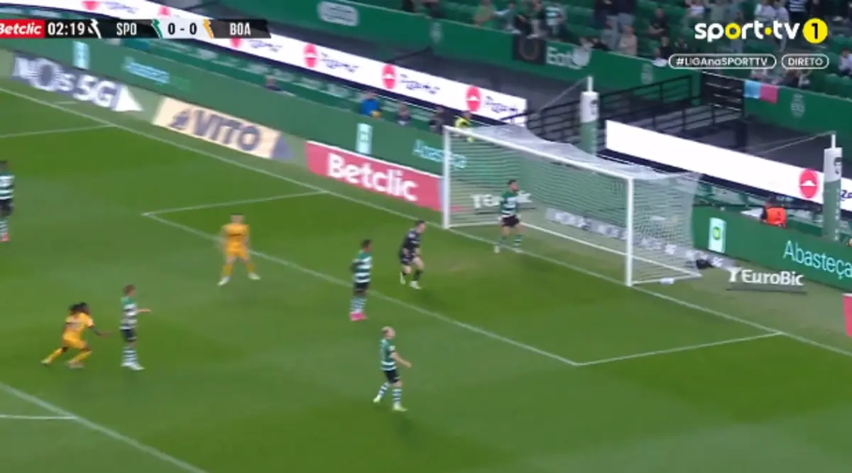 Imagem de contexto do artigo Sporting a perder: golaço de Makouta adianta o Boavista. Veja o lance