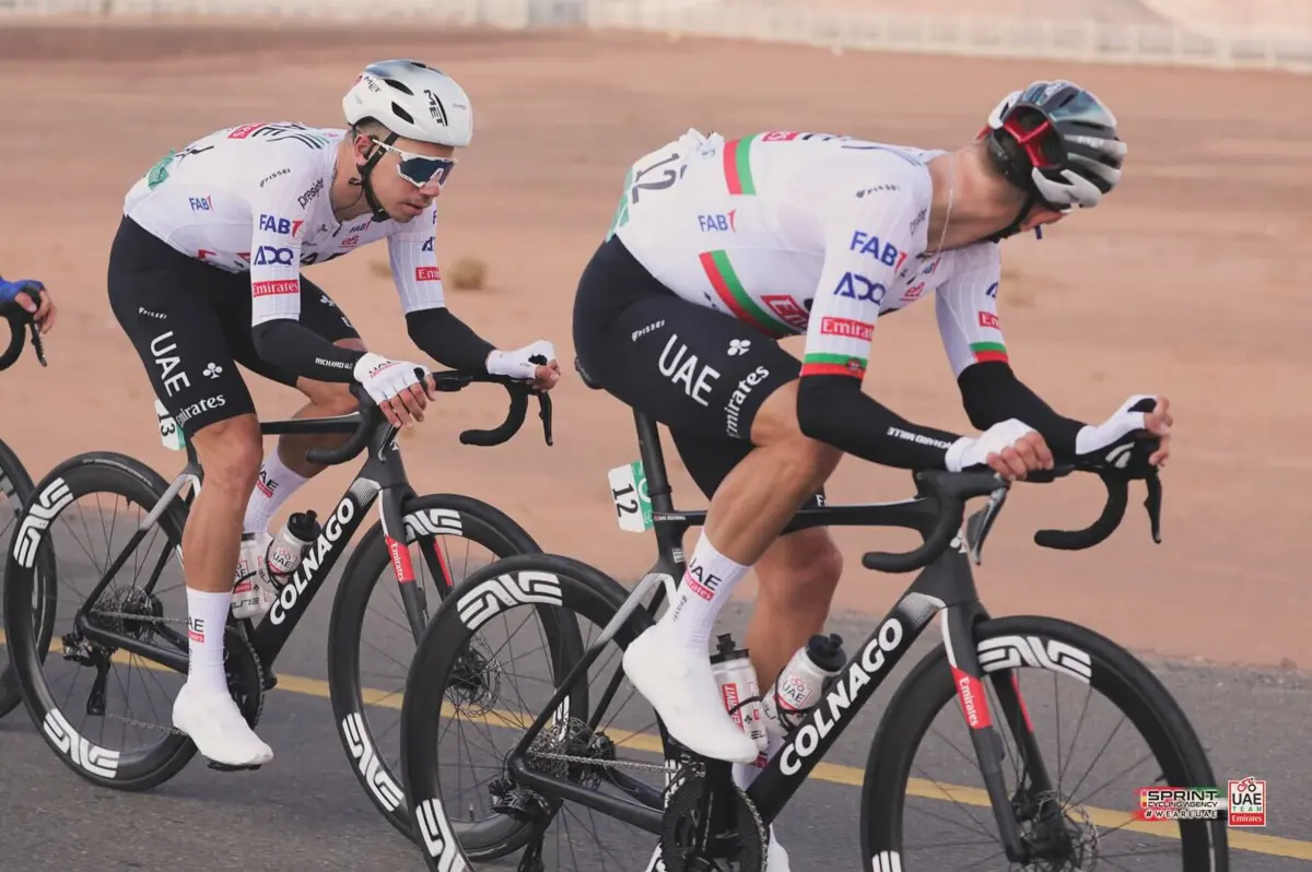 Rui e Ivo Oliveira (Créditos: UAE Emirates)