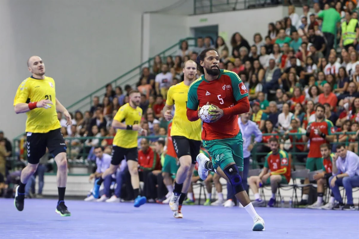 Gilberto Duarte, jogador da seleção nacional de andebol