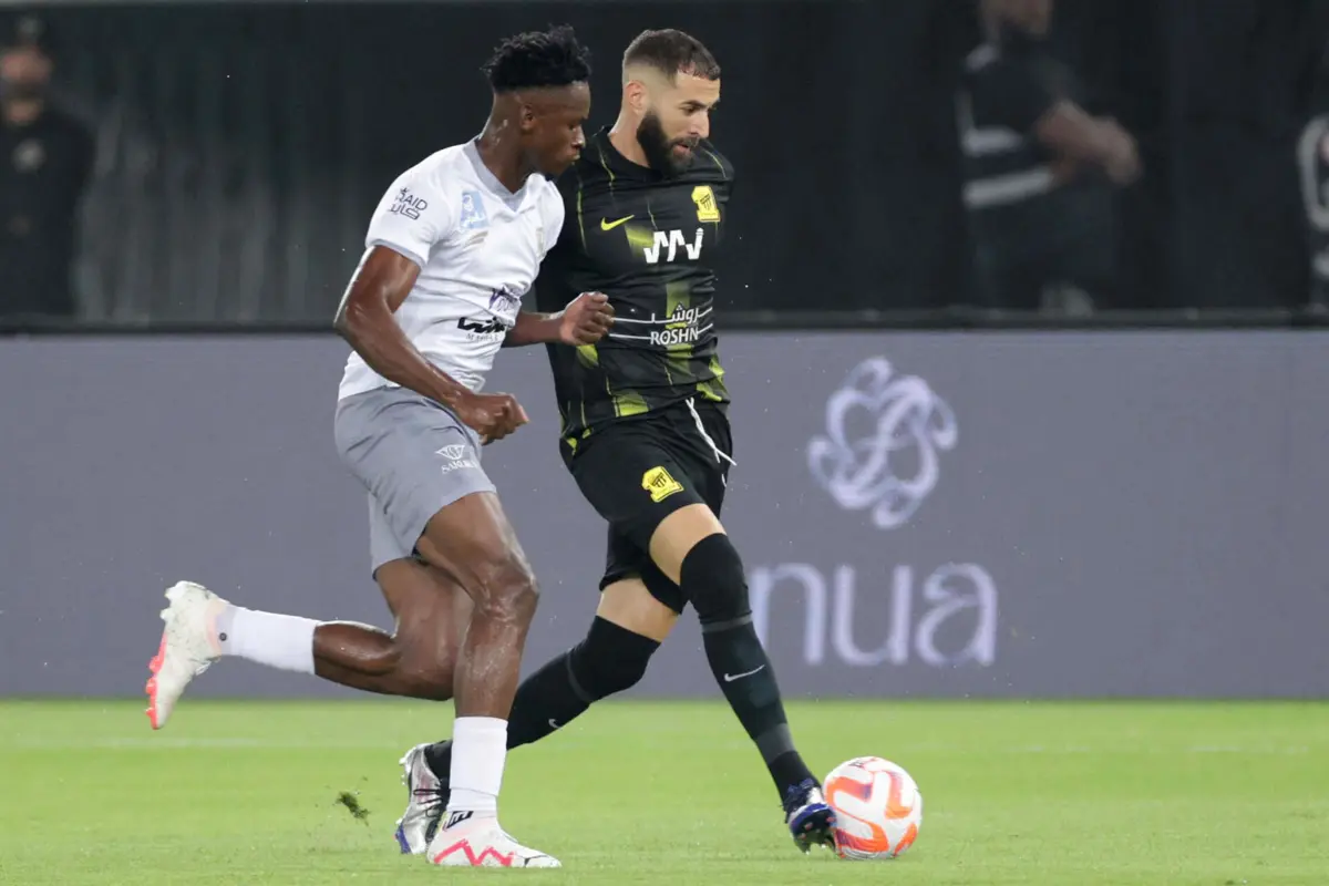 Alfa Semedo na Arábia Saudita (Créditos: AFP)