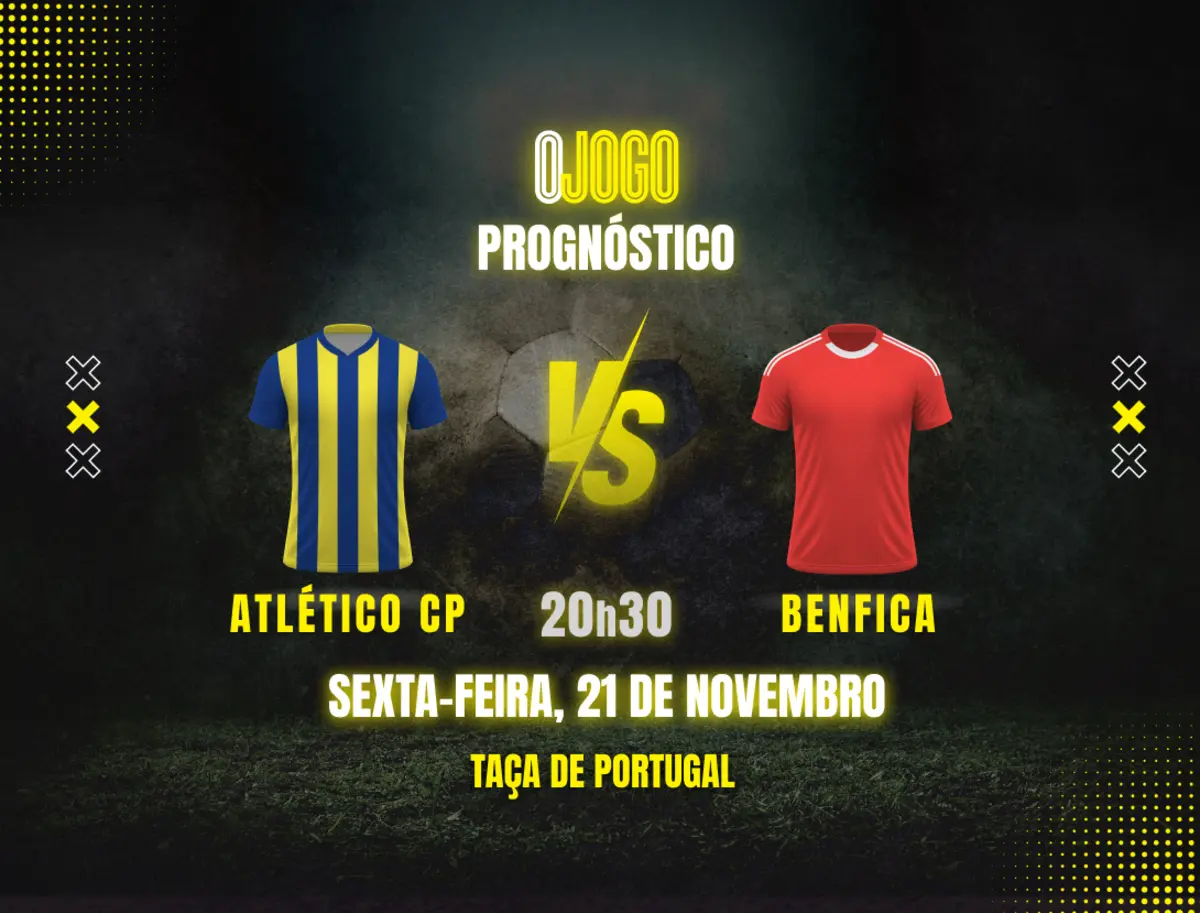 Imagem de contexto do artigo Prognóstico Atlético CP vs Benfica: Dicas e Odds para a Taça