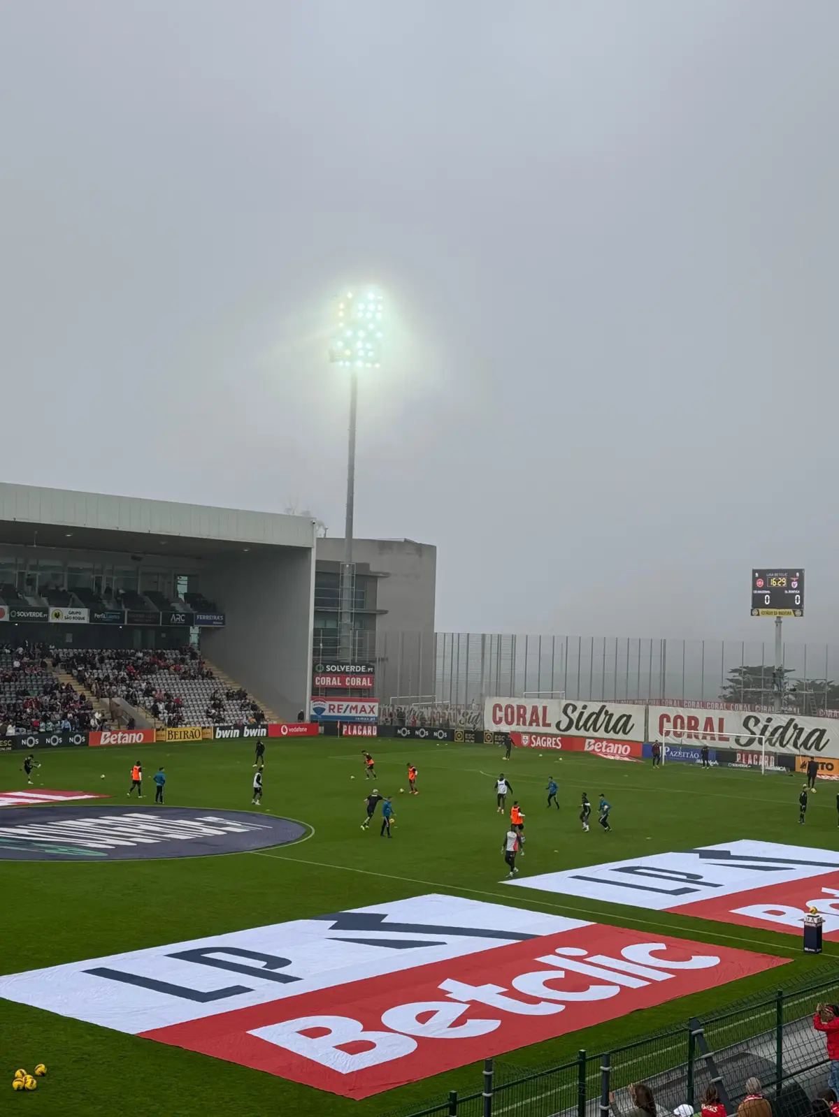 Imagem de contexto do artigo Última previsão meteorológica para o Nacional-FC Porto não é animadora