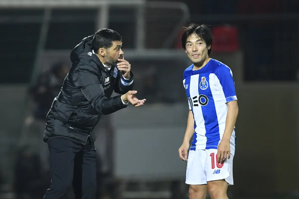 Sérgo Conceição e Nakajima (Créditos: Octávio Passos/Global Imagens)