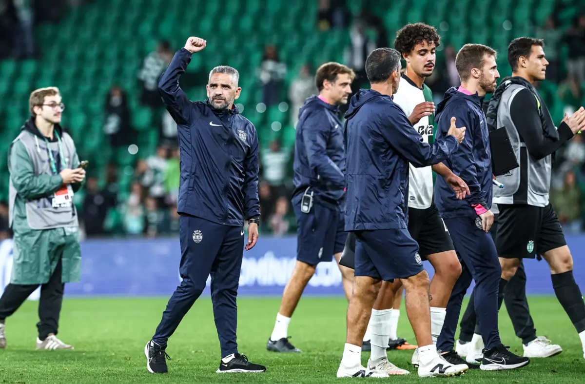 Rui Borges, treinador do Sporting