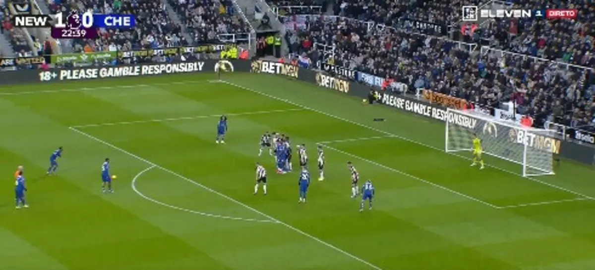 Golo de Sterling (Créditos: DAZN)