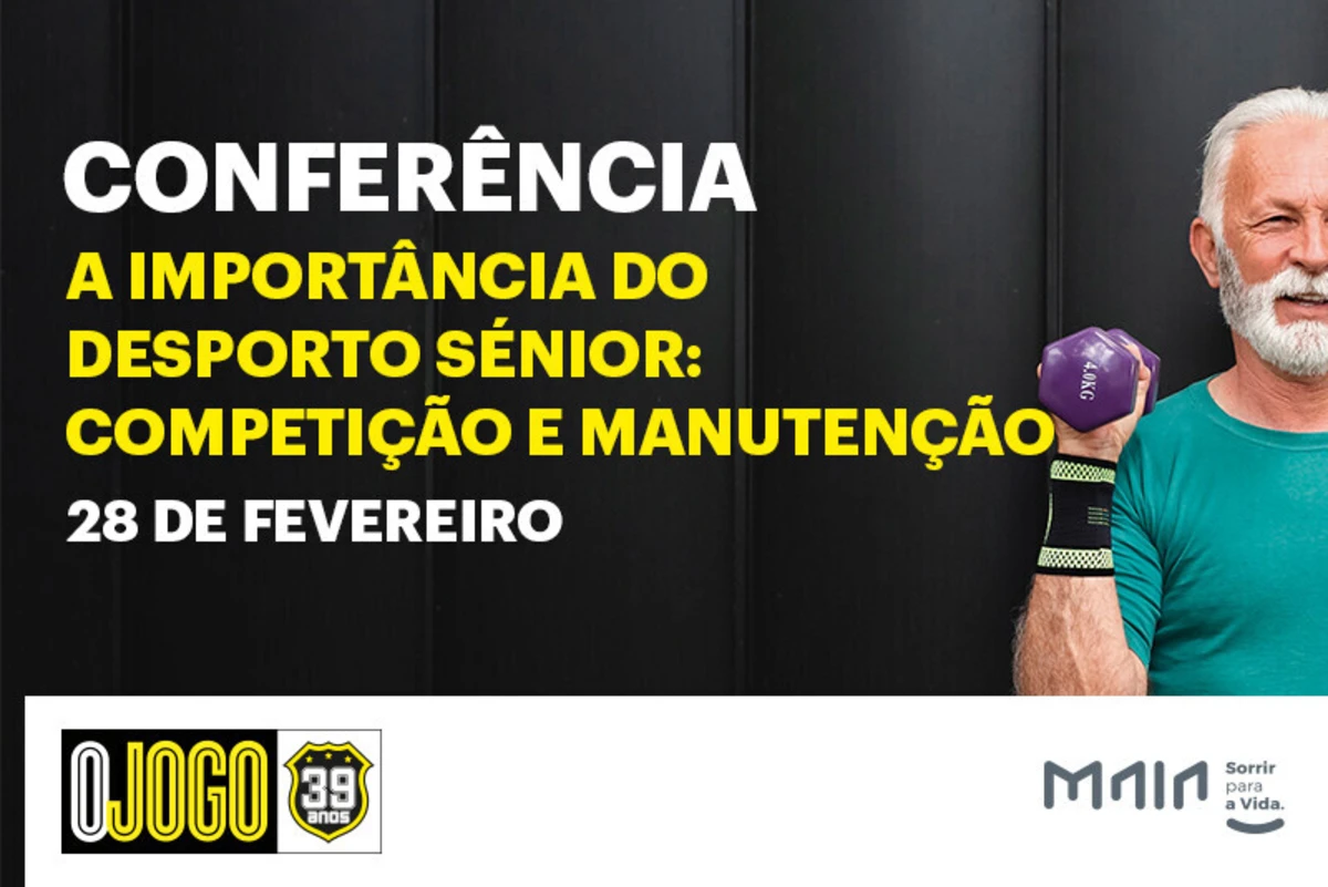 Imagem de contexto do artigo Conferência OJOGO - A Importância do Desporto Sénior: Competição e Manutenção
