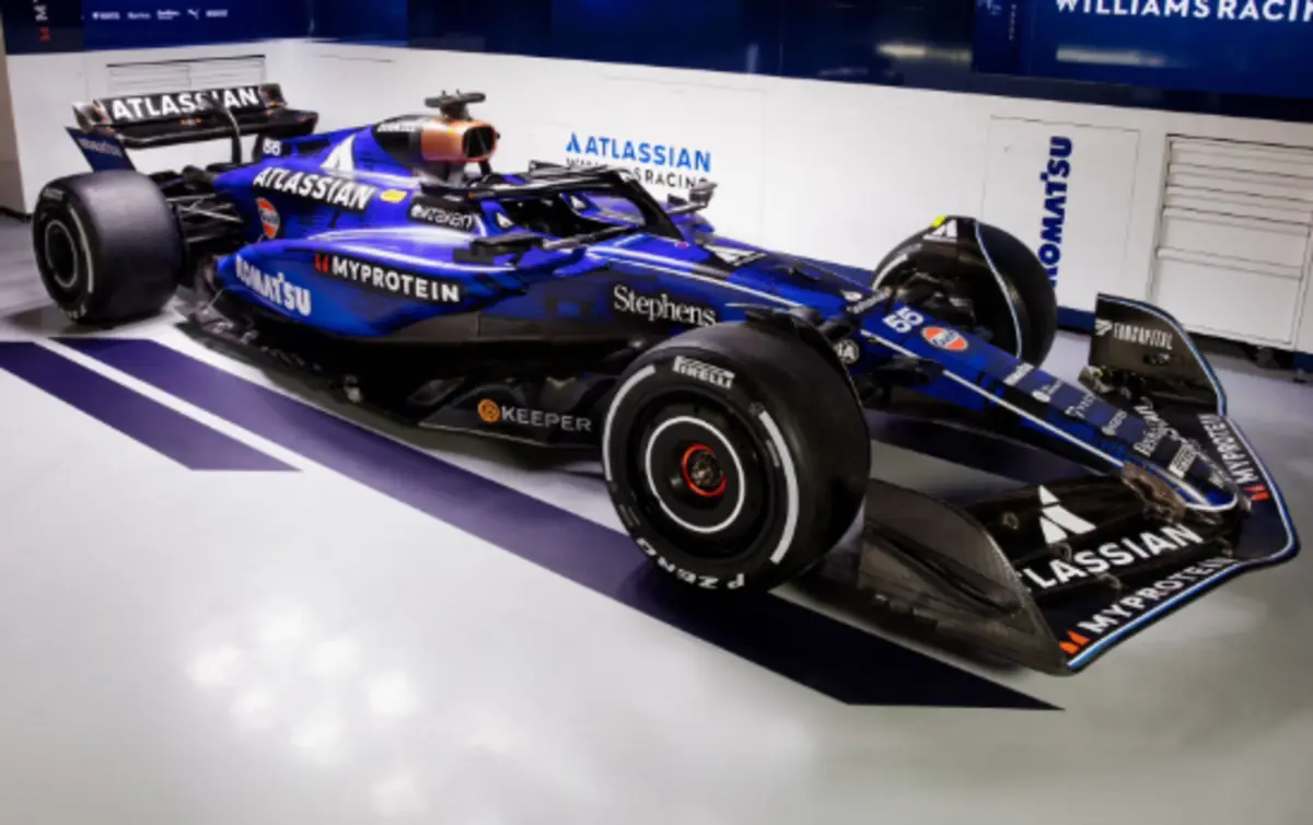 Imagem de contexto do artigo Fórmula 1: Williams apresenta novo carro para 2025