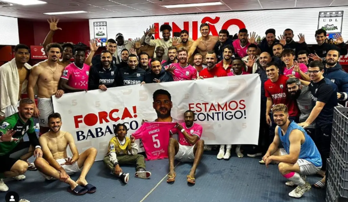 Plantel da União de Leiria dá força a Babanco