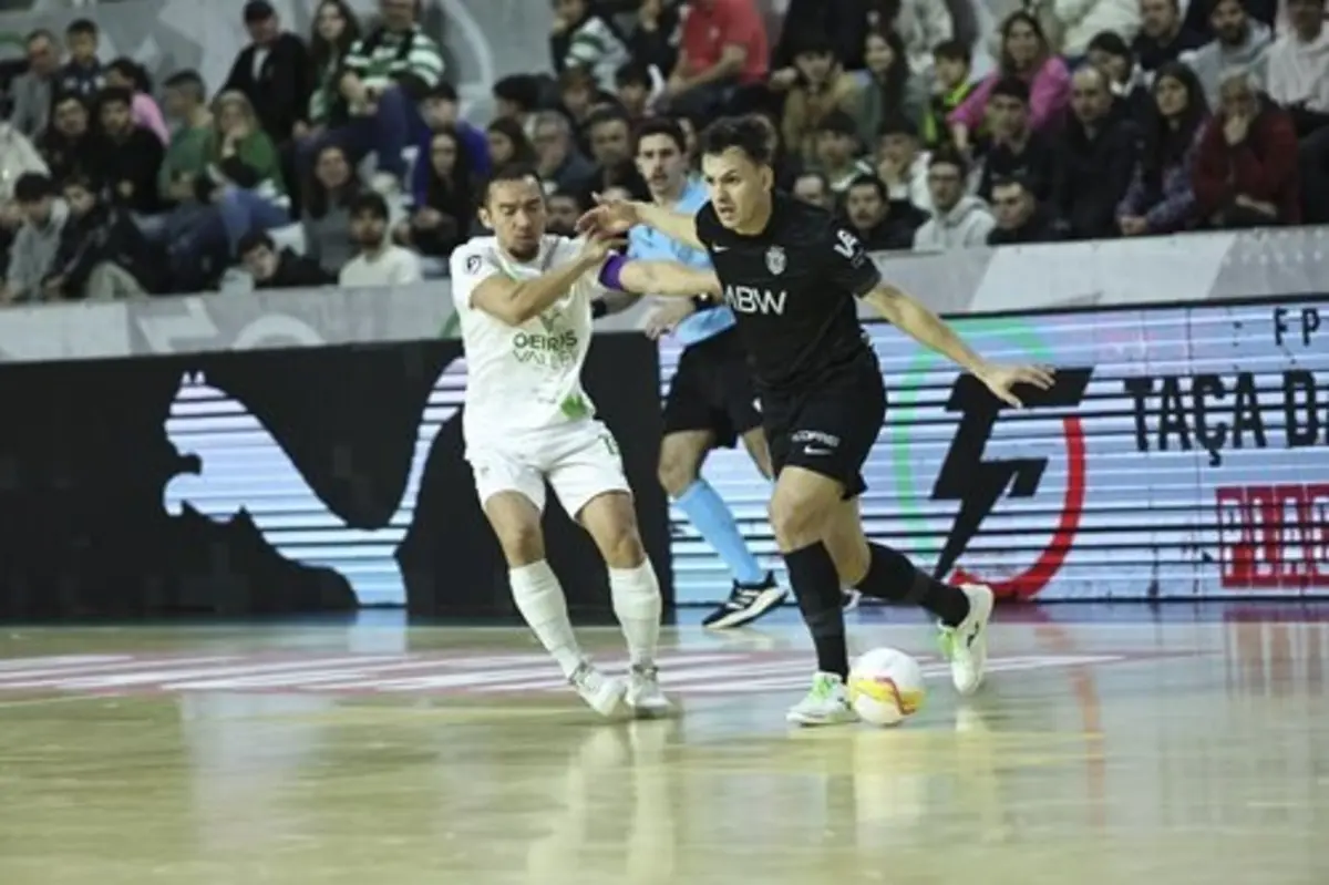 Imagem de contexto do artigo Taça da Liga de futsal: há leões nas meias-finais, mas os do Porto Salvo