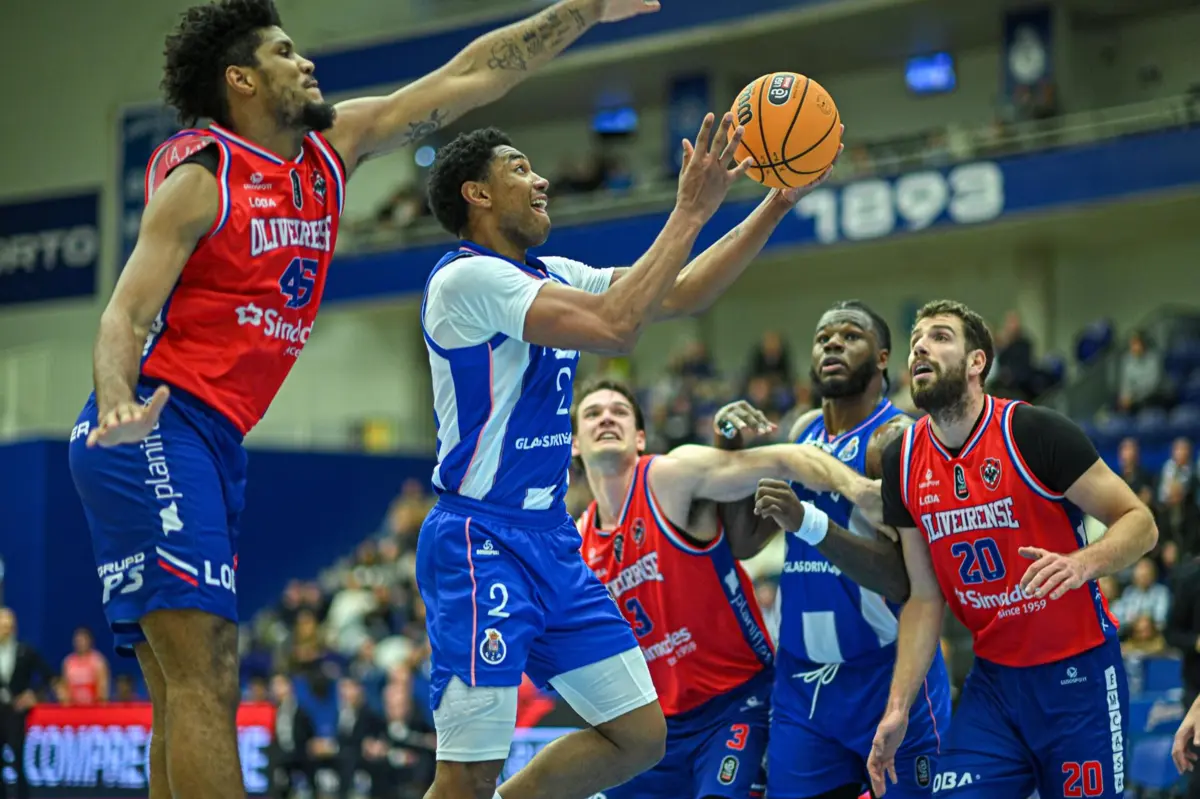 Imagem de contexto do artigo Basquetebol: resultados, classificação e próxima jornada