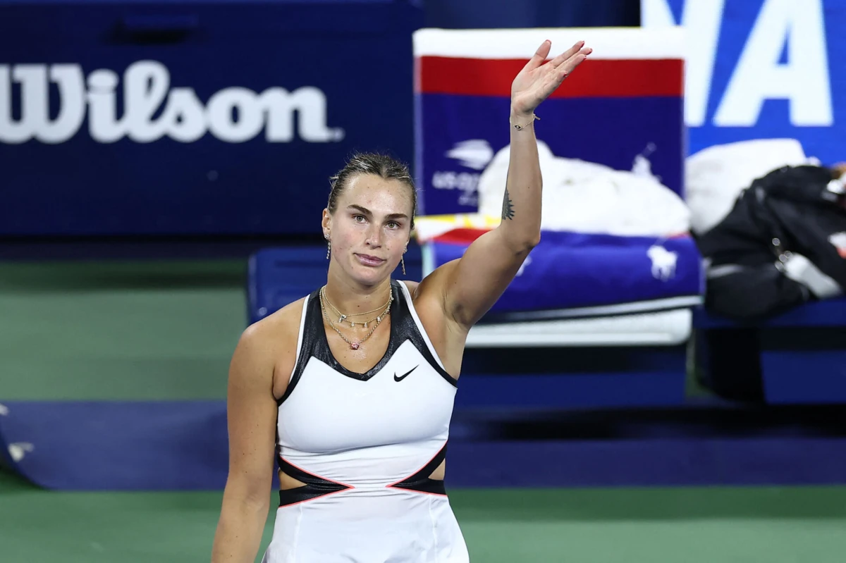 Aryna Sabalenka qualificou-se para as meias-finais do US Open (créditos: AFP)