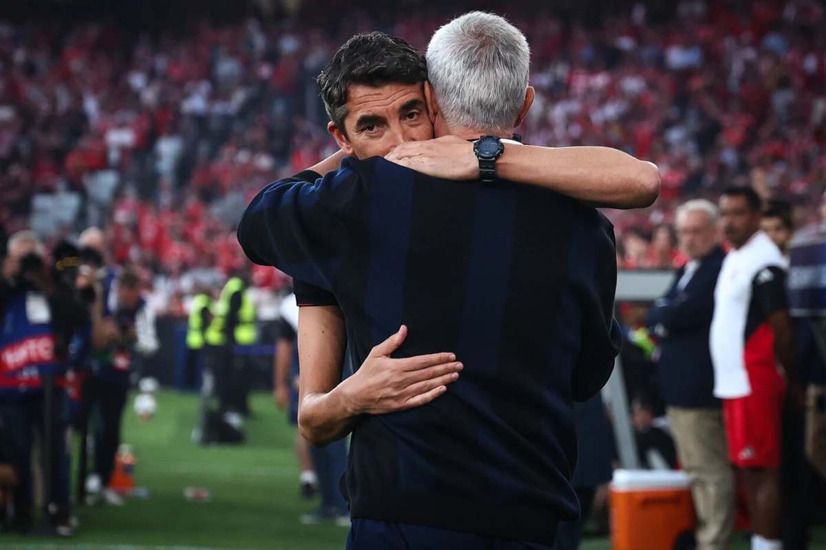 Bruno Lage e José Mourinho (Créditos: EPA)
