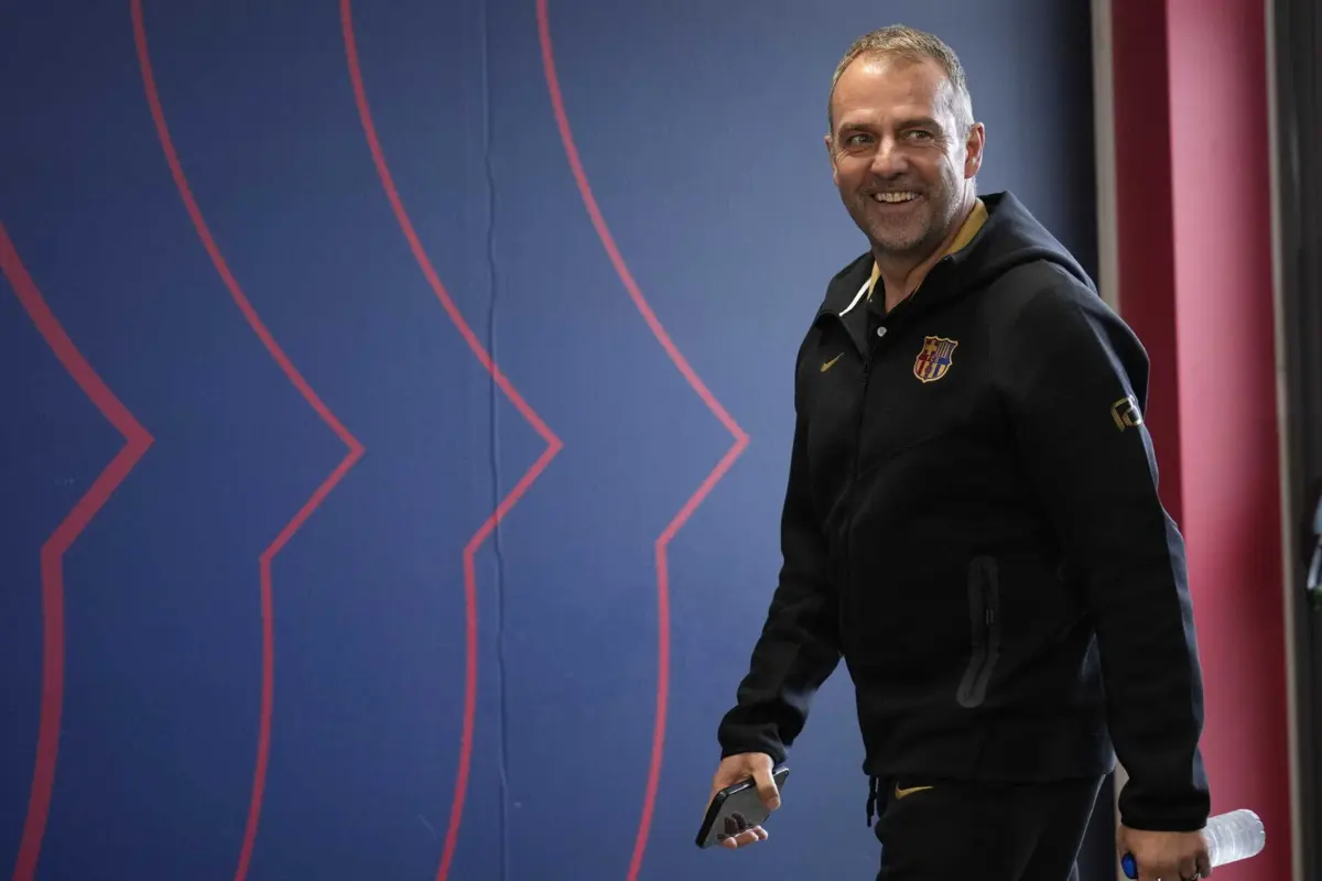 Imagem de contexto do artigo "Se o Barcelona de Flick não está no nível do de Guardiola, está muito perto"