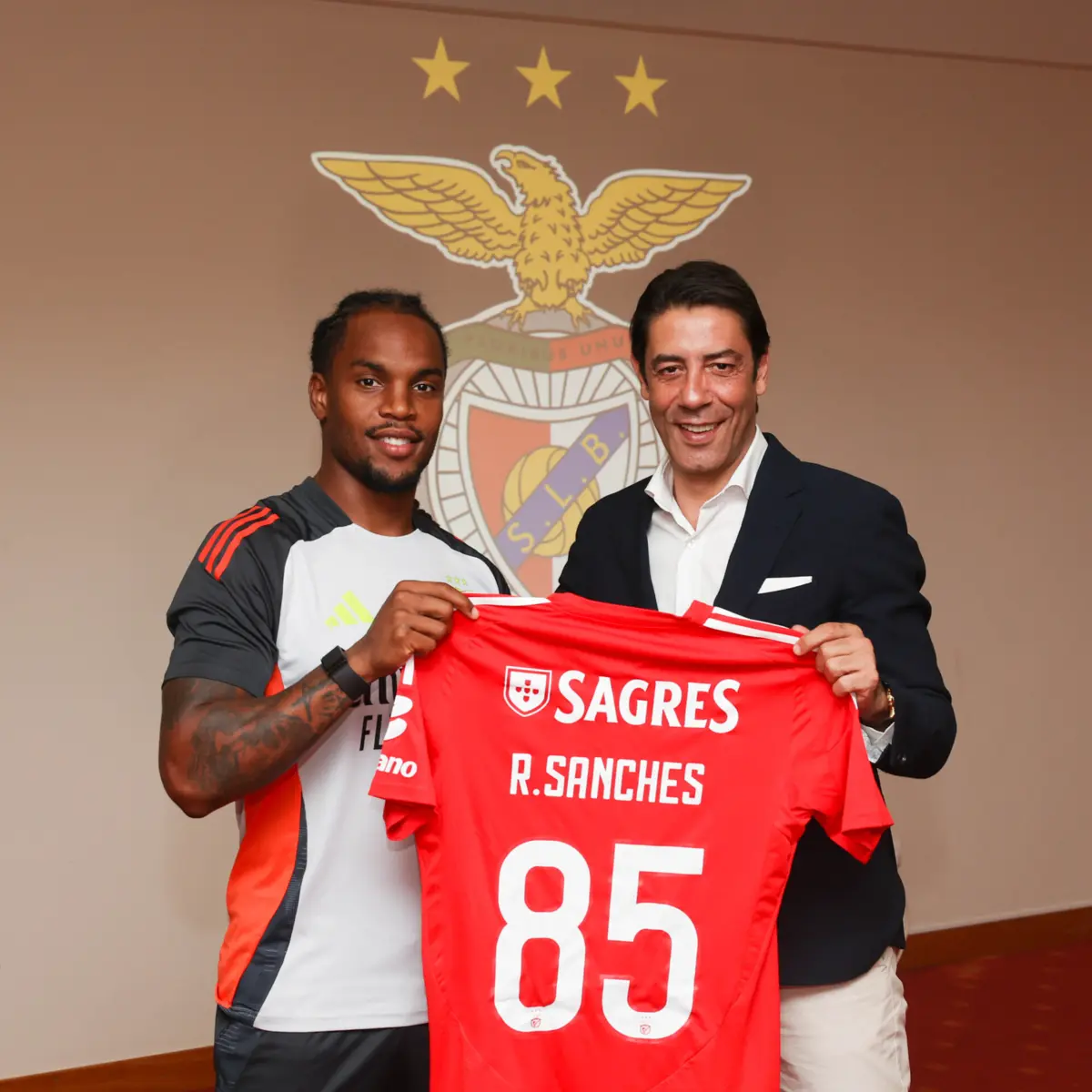 Imagem de contexto do artigo Rui Costa confiante: "Renato Sanches tem uma grande fome de voltar a ser o Renato, vai dar muito "