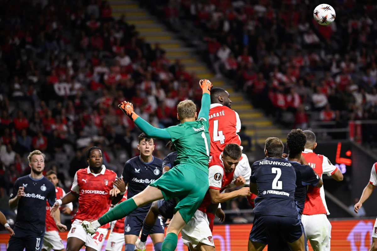 Imagem de contexto do artigo Liga Europa: Braga entra com pé direito frente ao Feyenoord. Veja o resumo