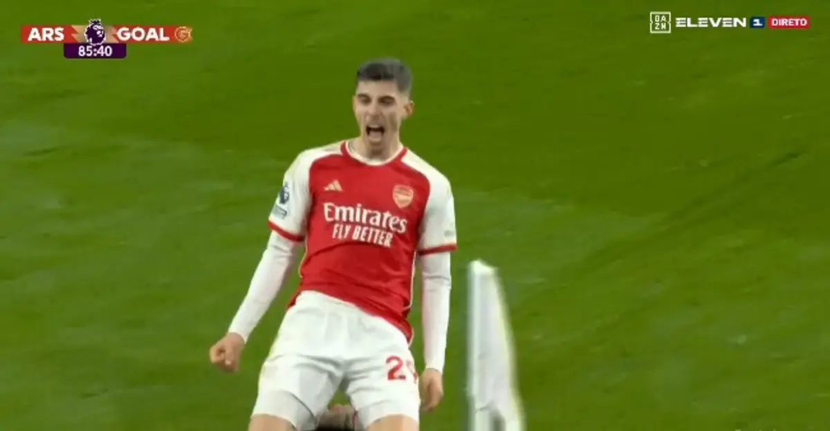 Kai Havertz (créditos: DAZN)