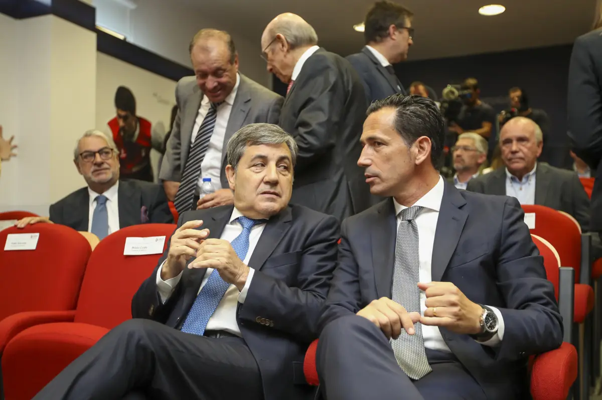 Fernando Gomes e Pedro Proença (Créditos: Lusa)