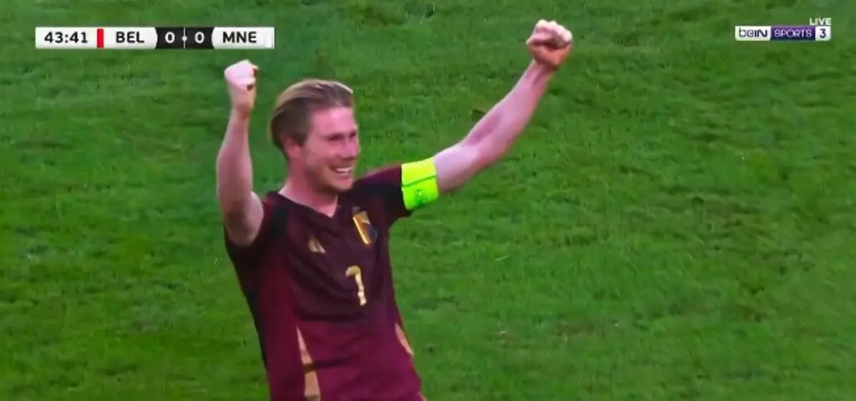 De Bruyne (créditos: X/Reprodução)