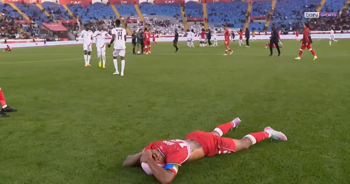 Imagem de contexto do artigo Capitão da Guiné Equatorial reage com fúria à eliminação da CAN. Ora veja