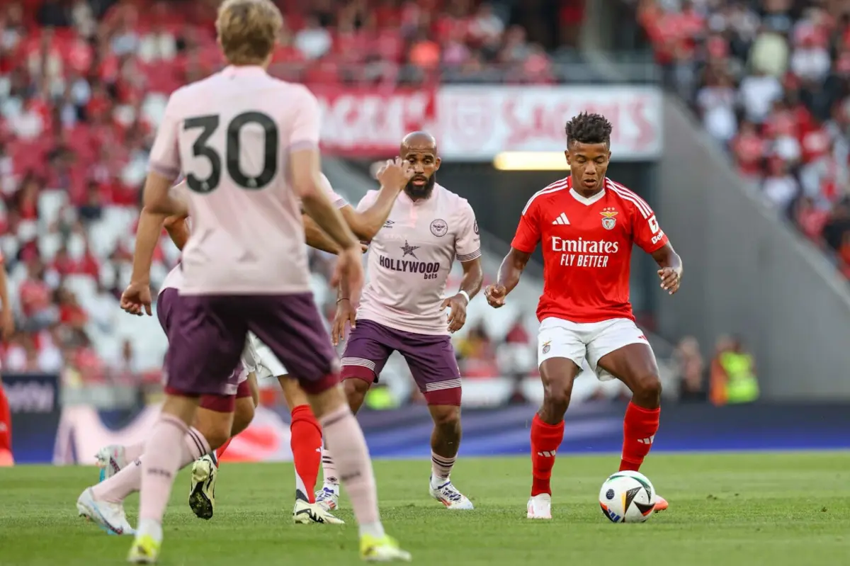 David Neres (Créditos: SL Benfica)