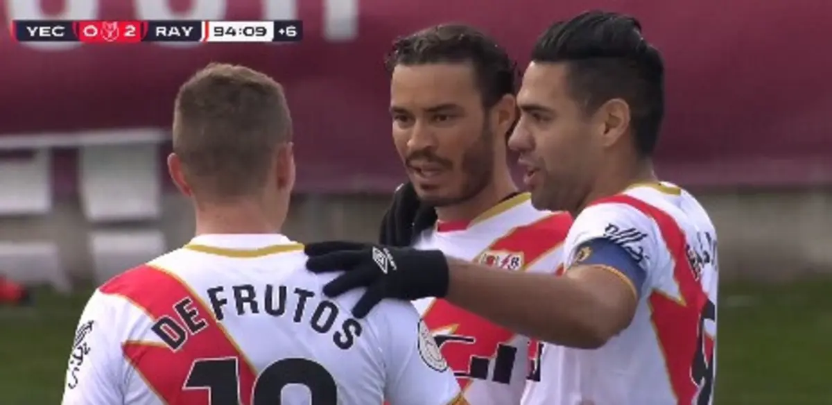 Falcao e De Tomás (créditos: RFEF)