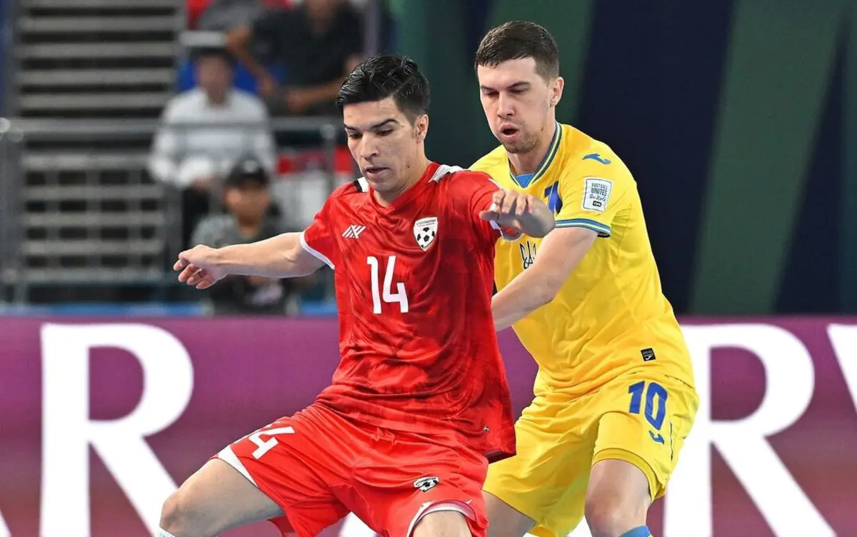 Foto do jogo (créditos: Federação de Futsal da Ucrânia)