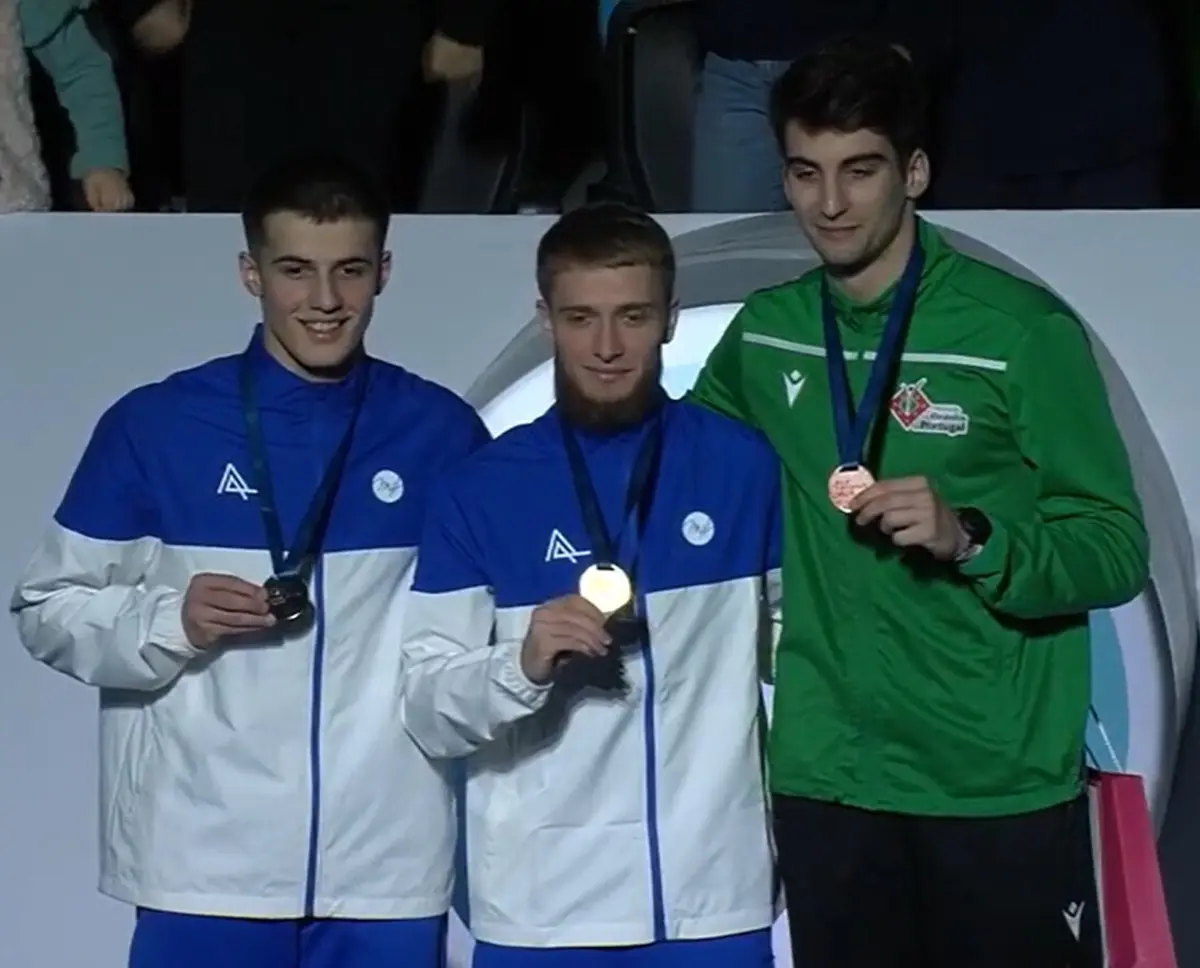 Imagem de contexto do artigo Vasco Peso conquista bronze na prova de tumbling da Taça do Mundo de Baku