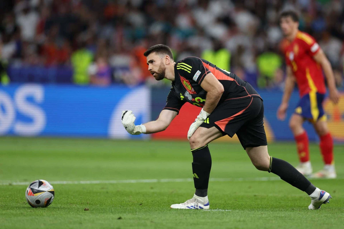 Unai Simón (Créditos: AFP)