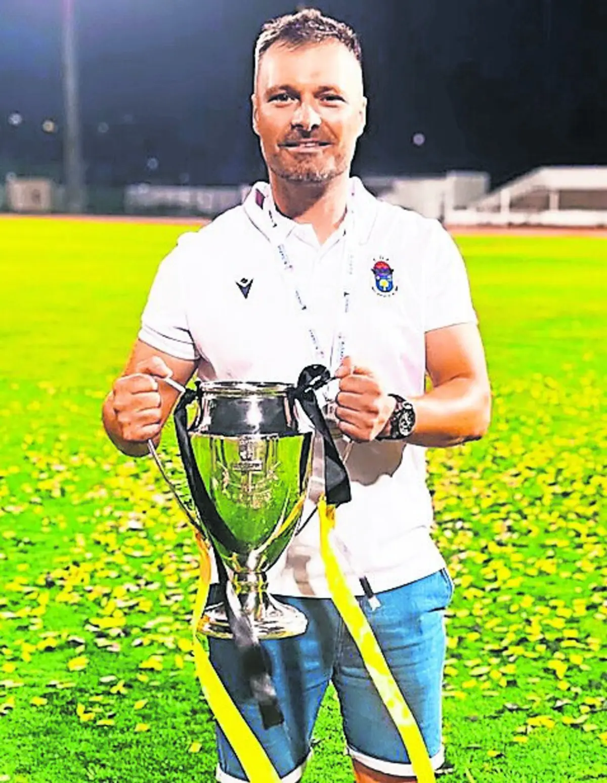 Roberto Alberto e a Supertaça distrital