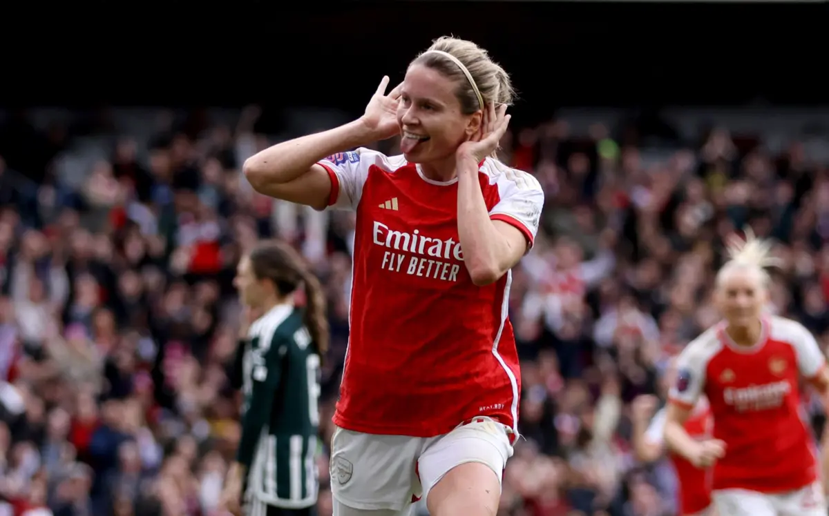 Imagem de contexto do artigo Cloé Lacasse, ex-Benfica, volta a marcar e Arsenal derrota Manchester United