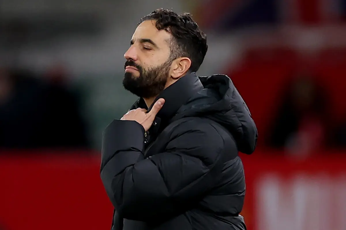 Rúben Amorim, ex-treinador do Manchester United