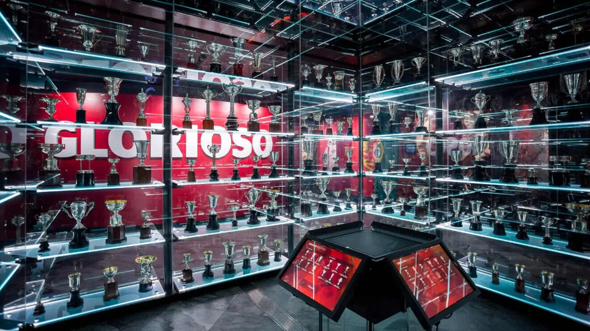 Interior do Museu Cosme Damião (créditos: Benfica)