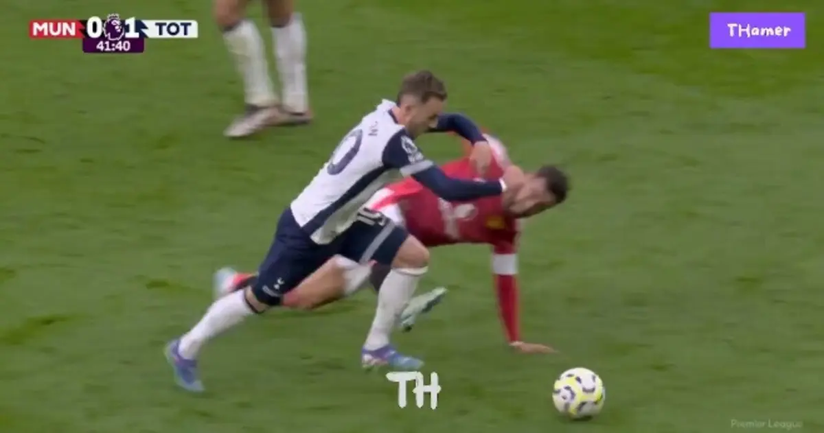 Imagem de contexto do artigo Bruno Fernandes expulso no Manchester United-Tottenham. Veja o lance