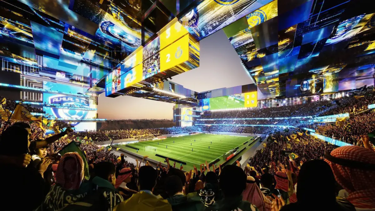 Imagem de contexto do artigo Arábia Saudita vai construir um estádio futurista para o Mundial'2034. Veja as imagens