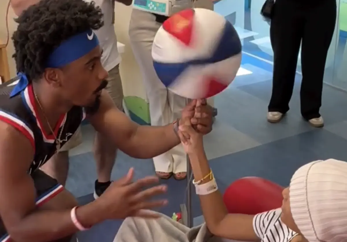 Imagem de contexto do artigo A emocionante passagem dos Harlem Globetrotters pelo IPO Porto. Assista ao vídeo